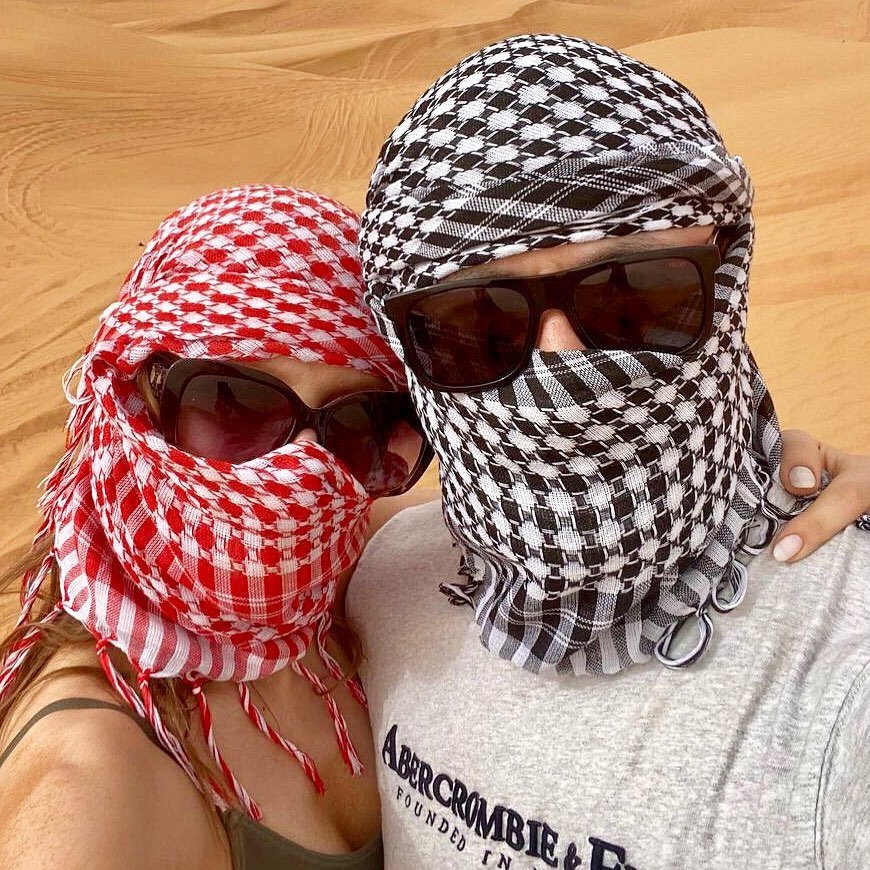 Лиза Арзамасова и Илья Авербух отдыхают в Дубае