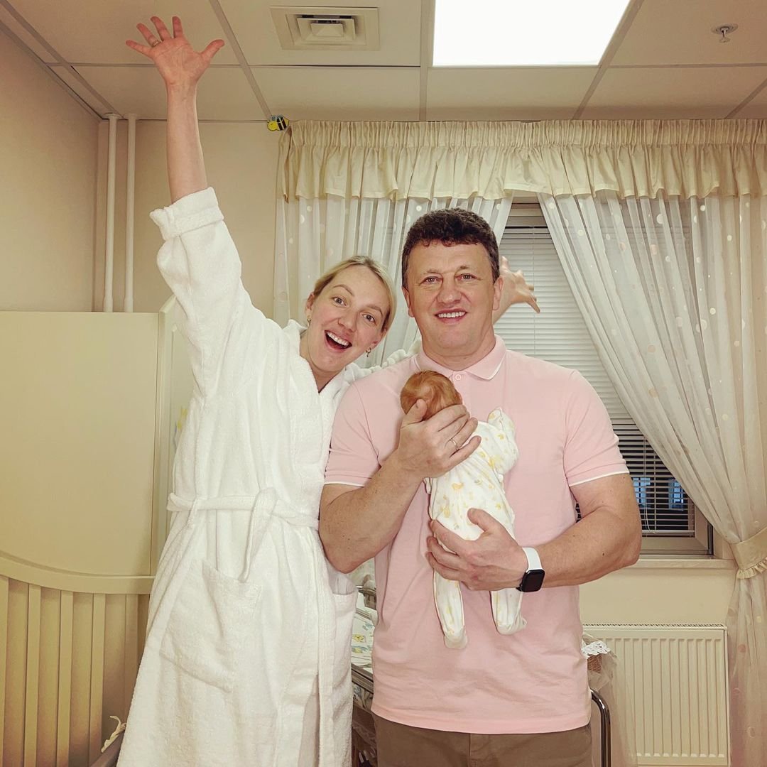 Галина Боб выписалась домой после третьих родов