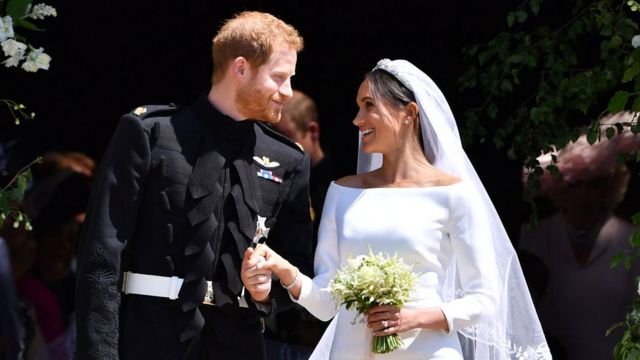 Принц Гарри и Меган Маркл отметили годовщину свадьбы