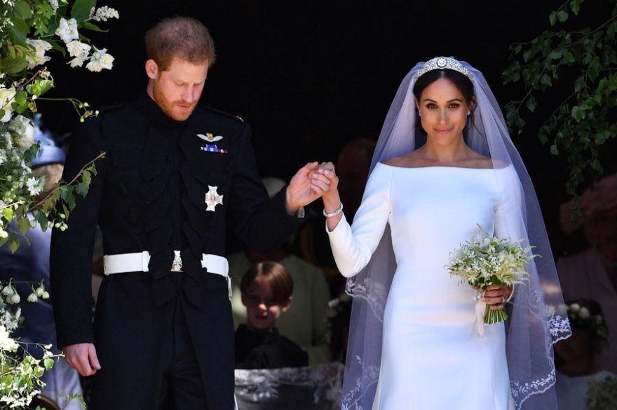 Принц Гарри и Меган Маркл отметили годовщину свадьбы