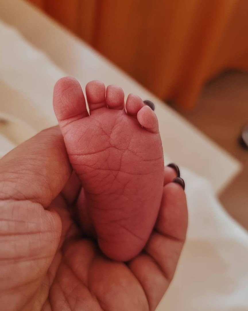 44-летняя Виктория Райдос родила ребёнка 