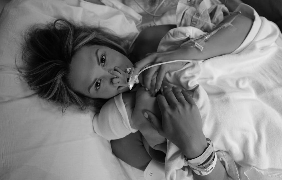 Мария Горбань родила сына: первые фото новорожденного
