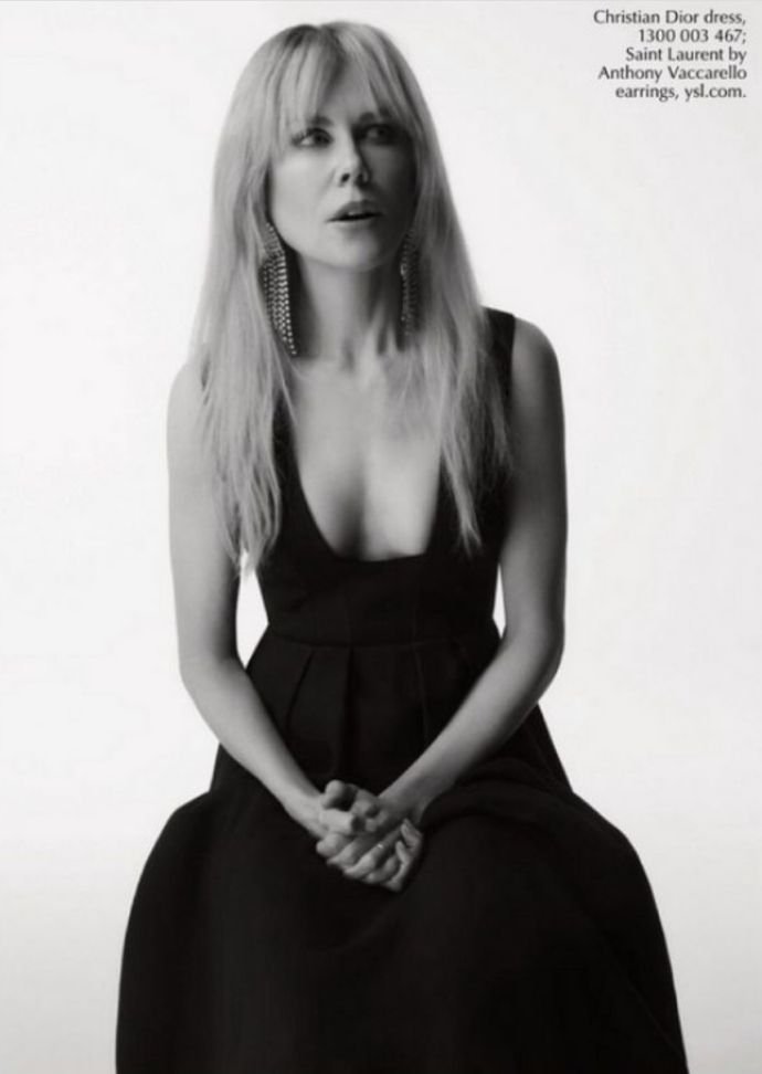 Николь Кидман появилась на обложке юбилейного издания журнала Marie Claire