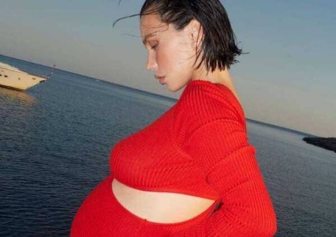 Сколько килограмм набрала Ольга Серябкина за время беременности