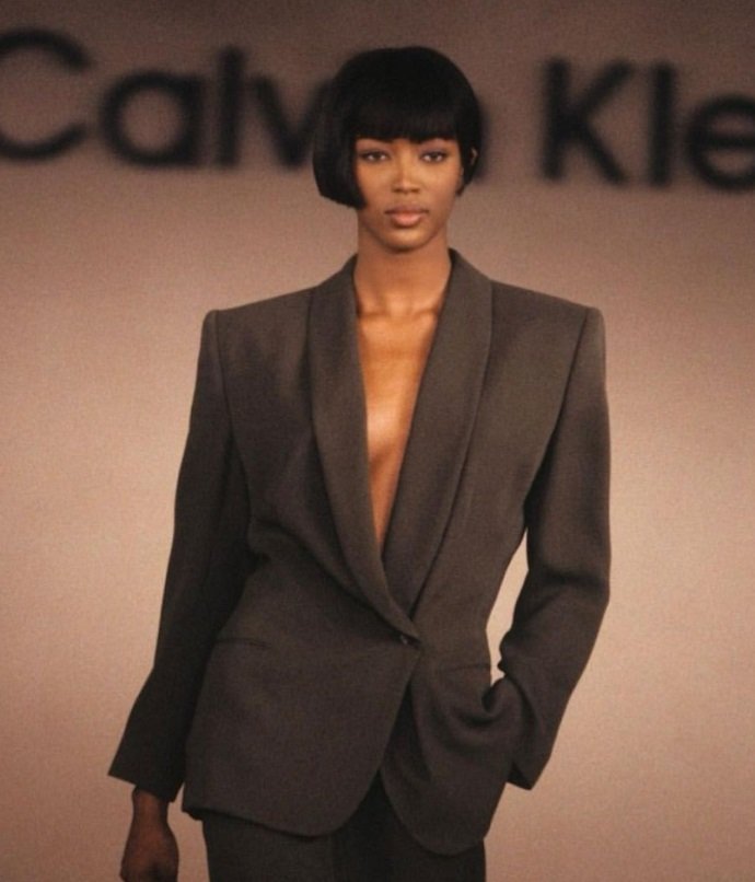 Наоми Кэмпбелл снялась в стильной фотосессии для Calvin Klein