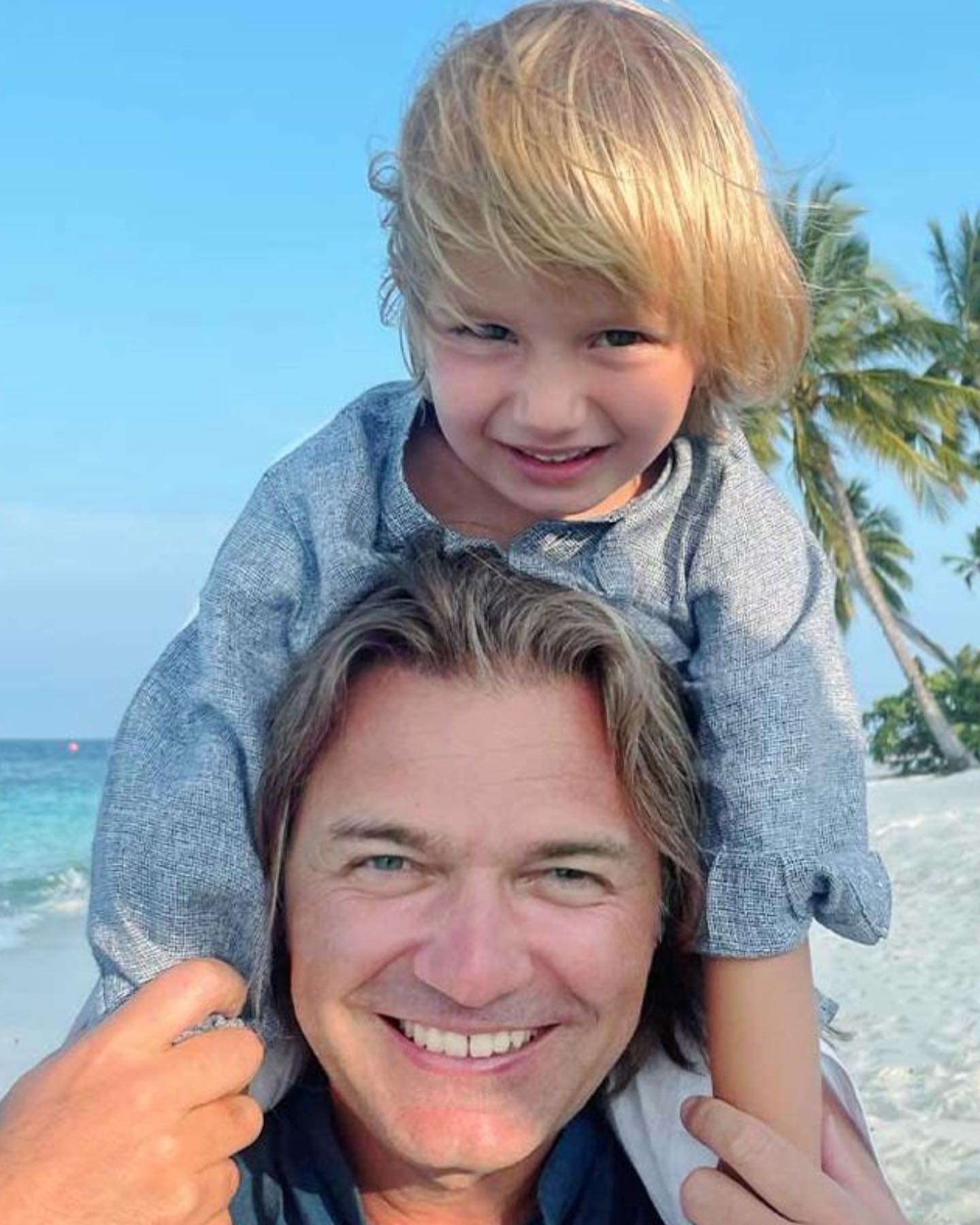 Дмитрий Маликов поделился снимком с сыном