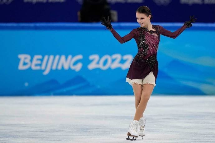 Что почувствовала Анна Щербакова, услышав свой результат на Олимпийских Играх