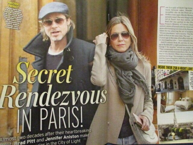 Американский таблоид сообщил, что Брэд Питт и Дженнифер Энистон живут вместе
