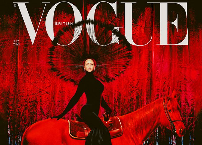 Популярная певица Бейонсе предстала в необычных для себя образах в журнале Vogue