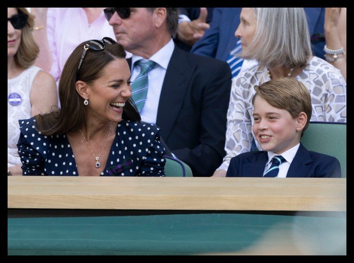 Кейт Миддлтон и её семья не сдерживали эмоций на Уимблдонском теннисном турнире