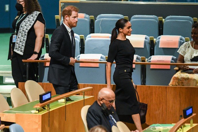 Меган Маркл и принц Гарри почтили память Нельсона Манделы на церемонии в ООН