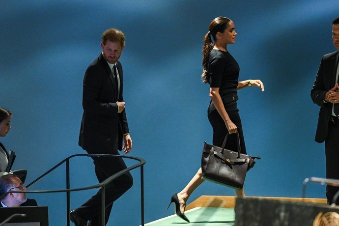 Меган Маркл и принц Гарри почтили память Нельсона Манделы на церемонии в ООН