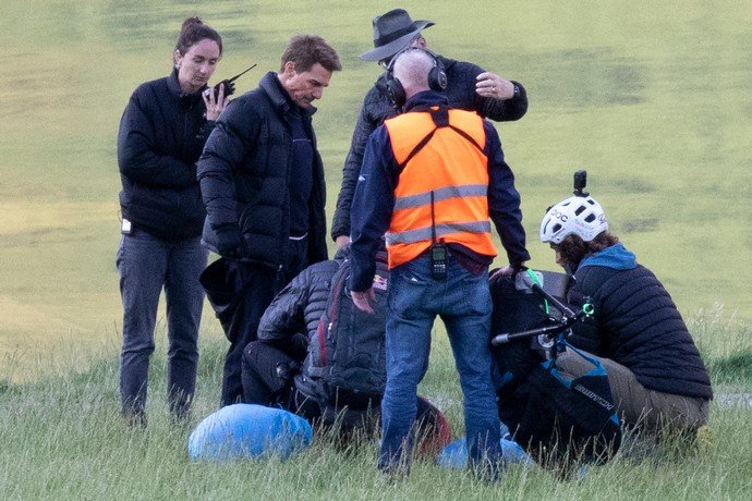 Том Круз обошелся без каскадеров во время съемок очередного фильма «Миссия невыполнима»