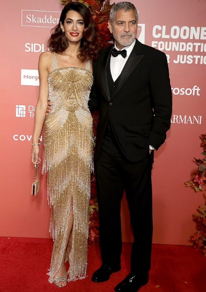 Гламурные Джордж и Амаль Клуни объявили себя «защитниками справедливости»