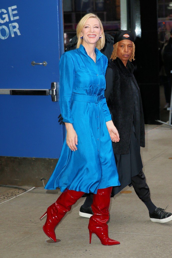 Кейт Бланшетт поразила своим стилем Нью-Йоркский кинофестиваль