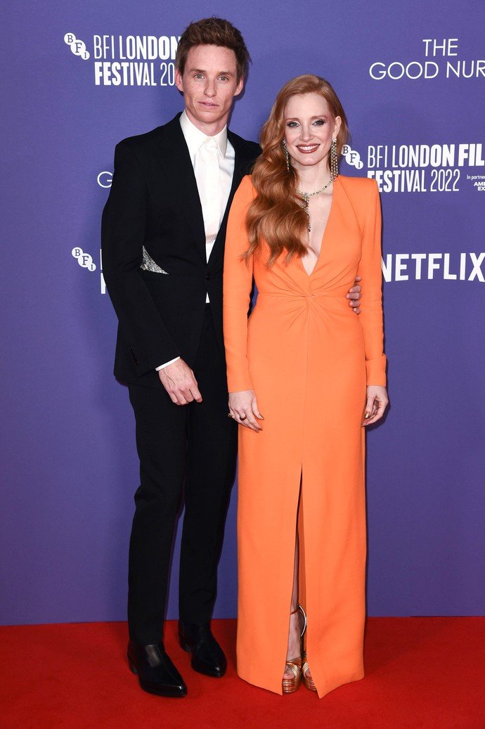Джессика Честейн и Эдди Редмэйн блеснули на Лондонском кинофестивале