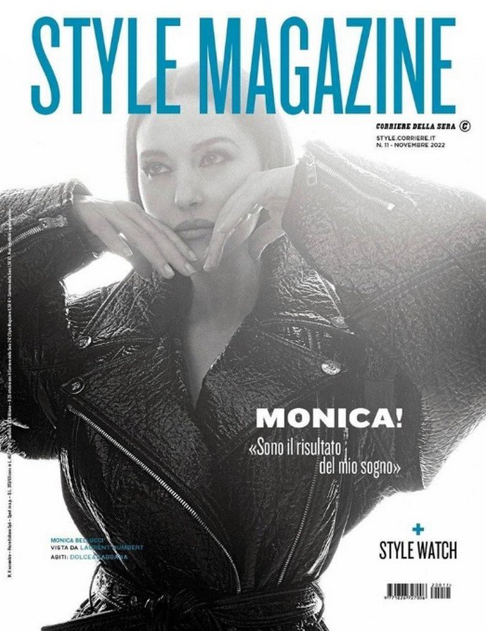 «Я - результат моей мечты»: Моника Беллуччи снялась для журнала Style Magazin и рассказала о себе