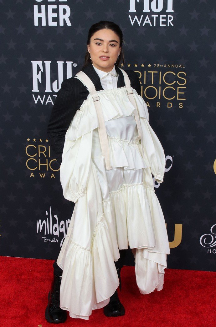 Катастрофы моды: Аманда Сейфрид порвала винтажное платье, а Девери Джейкобс не могла выбрать что-то одно на Critics' Choice Awards