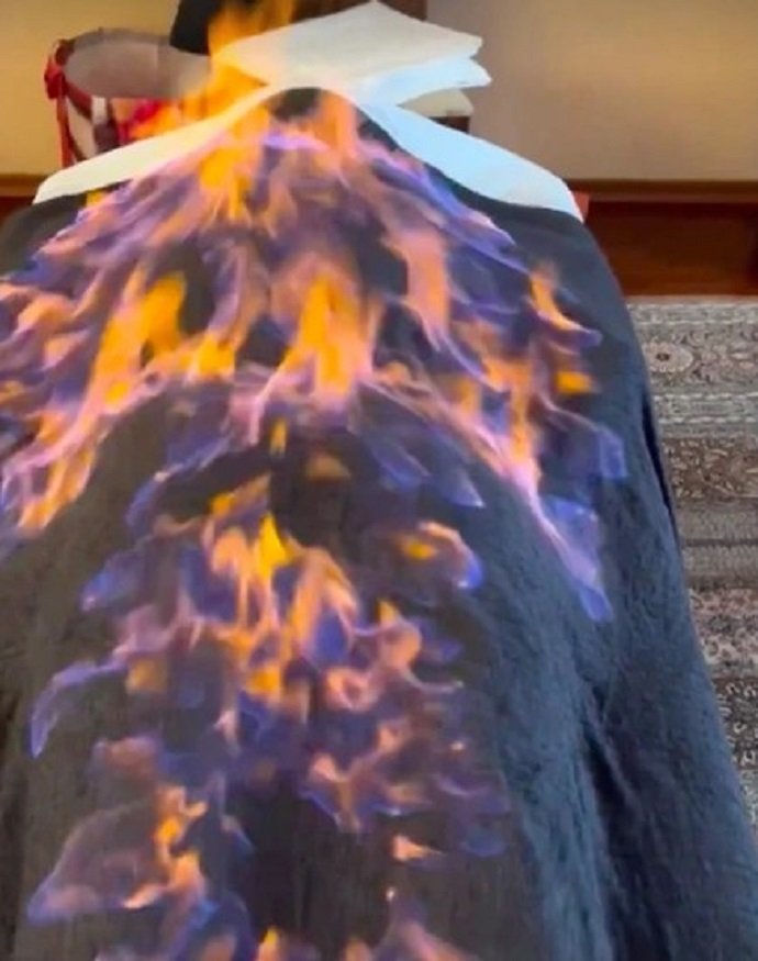Очищение огнем: Викторию Боню подожгли на массажном столе