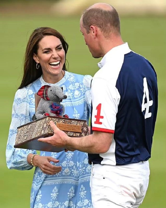 Кейт Миддлтон приехала поддержать принца Уильяма на матче по игре в поло