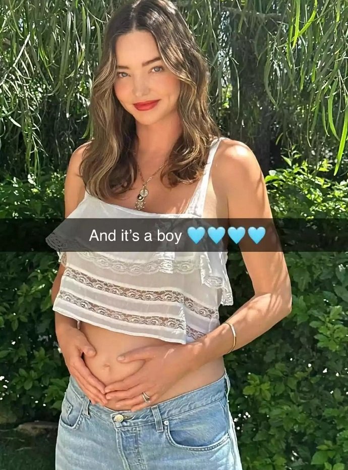 Экс-жена Орландо Блума Миранда Керр объявила о четвертой беременности