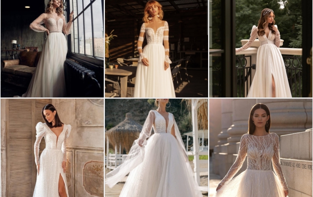 Небанально и стильно: 7 современных свадебных платьев