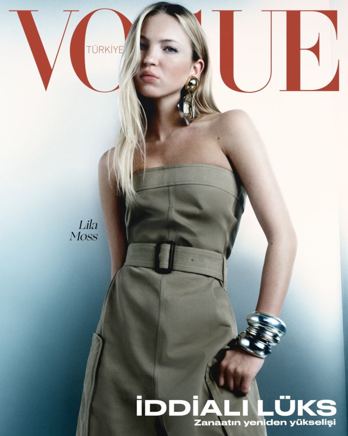 Дочка Кейт Мосс, Лайла, позирует для обложки турецкого Vogue