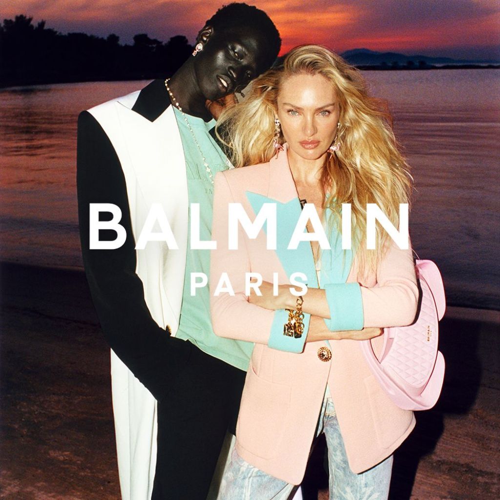 В Сети восхищаются фотосессией Кэндис Свейнпол для Balmain