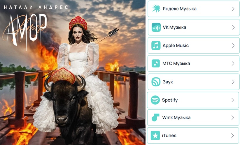 «Amor — это момент между «прощай» и «останься»: Натали Андрес презентовала новый трек