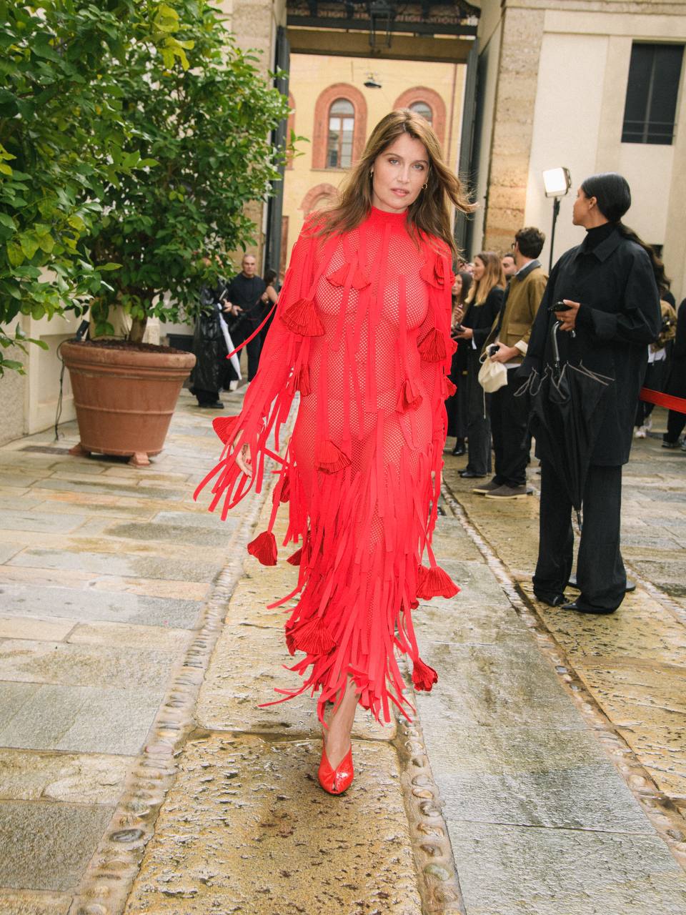 После разрыва с мужем Летиция Каста эффектно привлекла к себе внимание