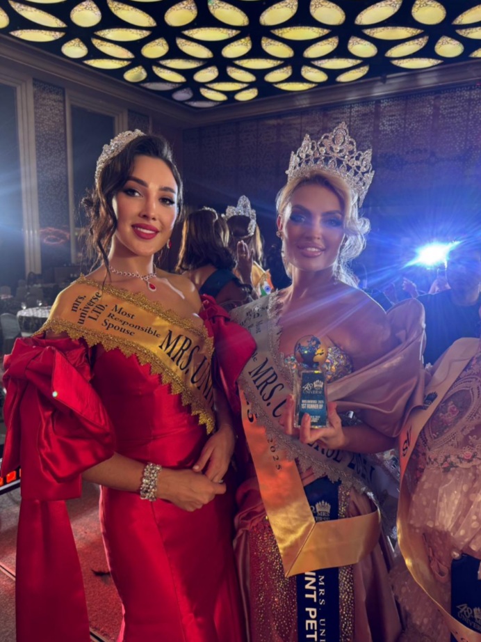 Многодетная мама Евгения Ланскова стала победительницей международного конкурса «Миссис Вселенная».