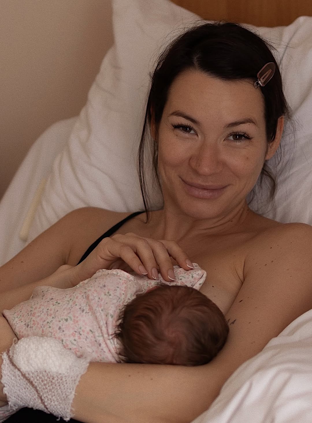 Ида Галич оценила всю прелесть грудного вскармливания