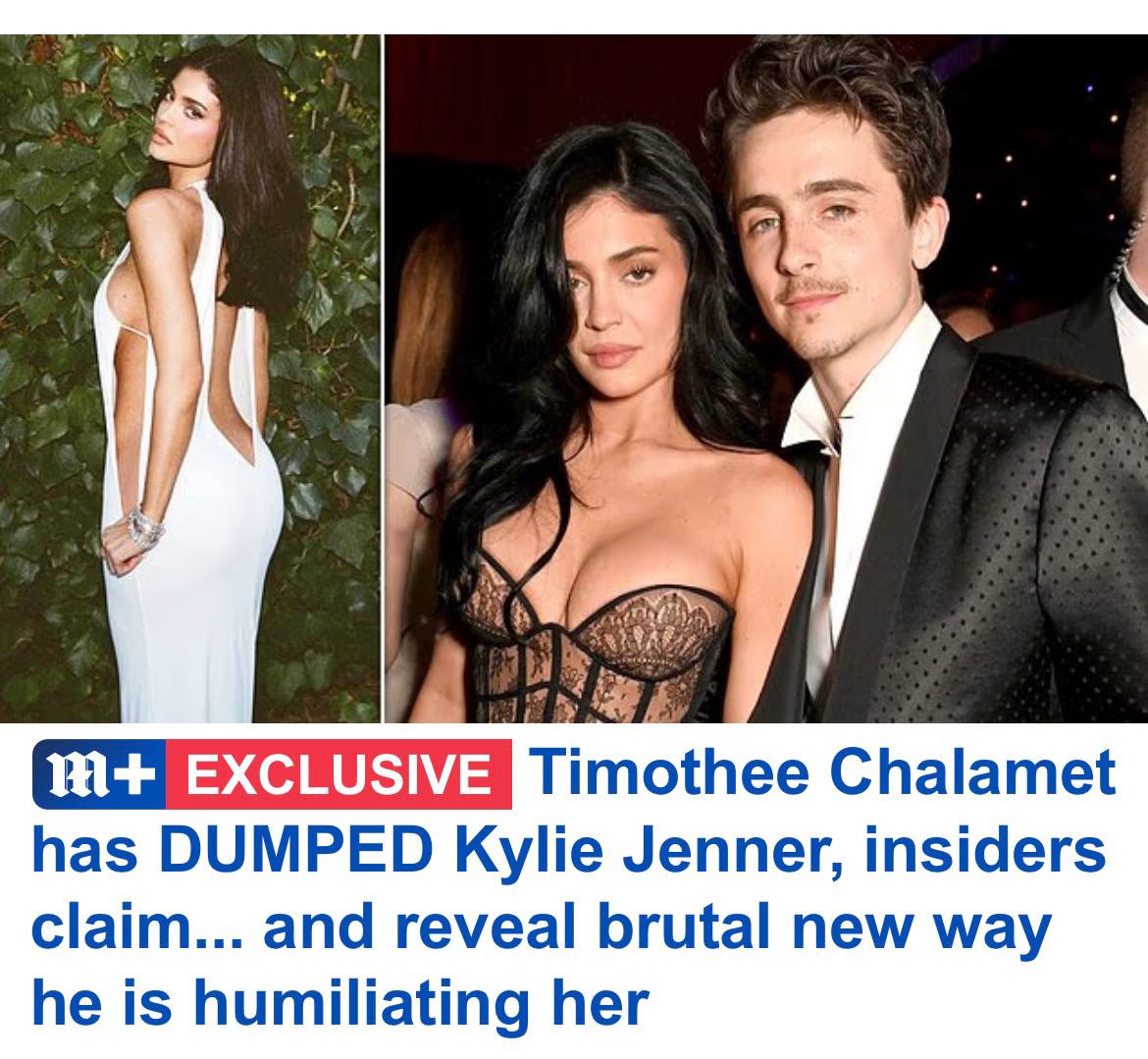 Тимоти Шаламе бросил Кайли Дженнер, но это не точно