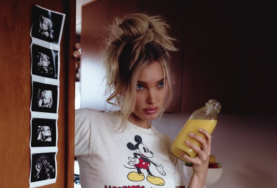 По случаю своей второй беременности Эльза Хоск сделала фотосессию НЮ